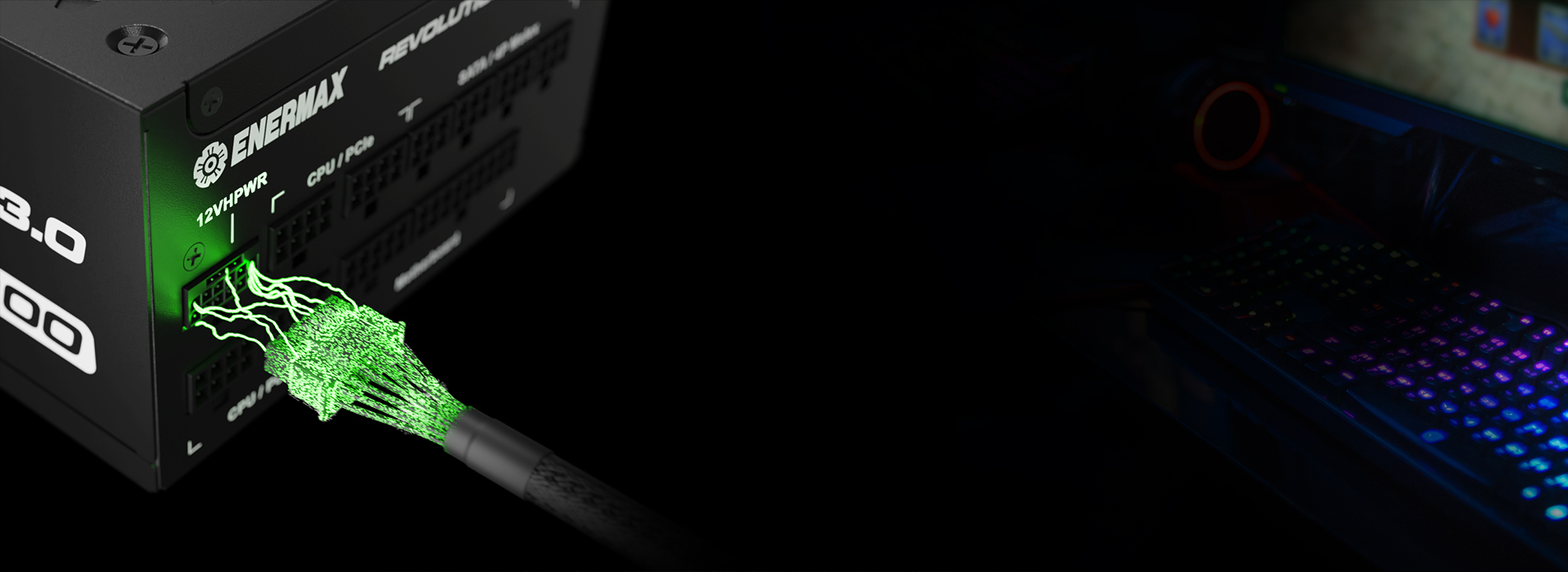 ENERMAX REVOLUTION ATX 3.0 1000W POWER SUPPLY